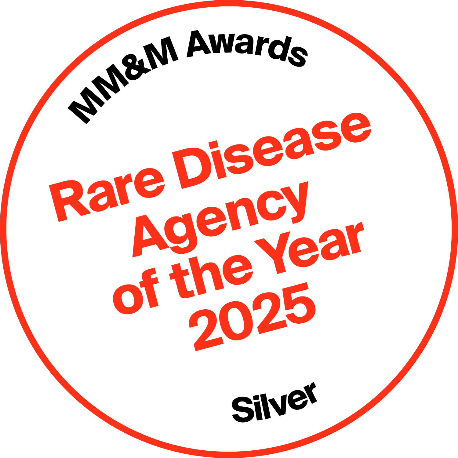 MM&M Awards Rare Disease Agency of the Year 2025 Silver